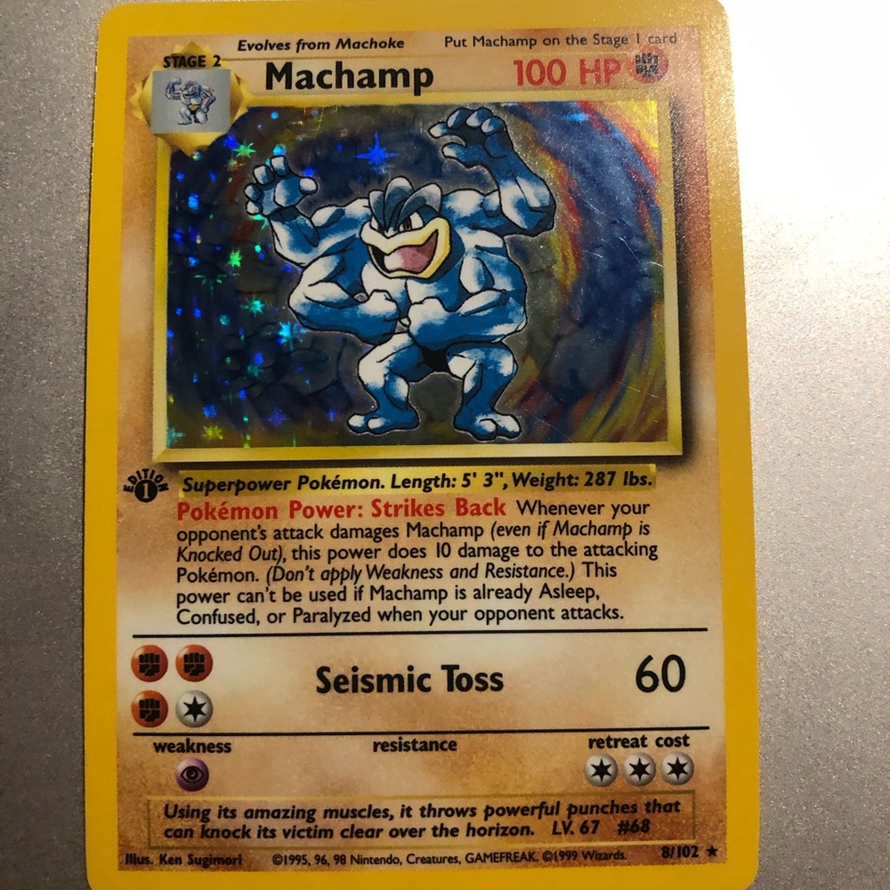 Pokémon card Machamp